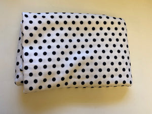 White & Black Polka Dot